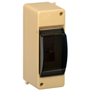 IEK KREPTA 3 Корпус пластиковый КМПн 2/2 IP30 сосна